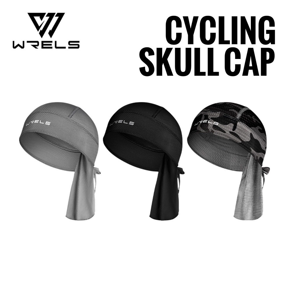 WRELS サイクリング帽子ヘルメット下速乾性夏冷却ヘルメッ - Skull Cap Helmet Liner のレビューと価格