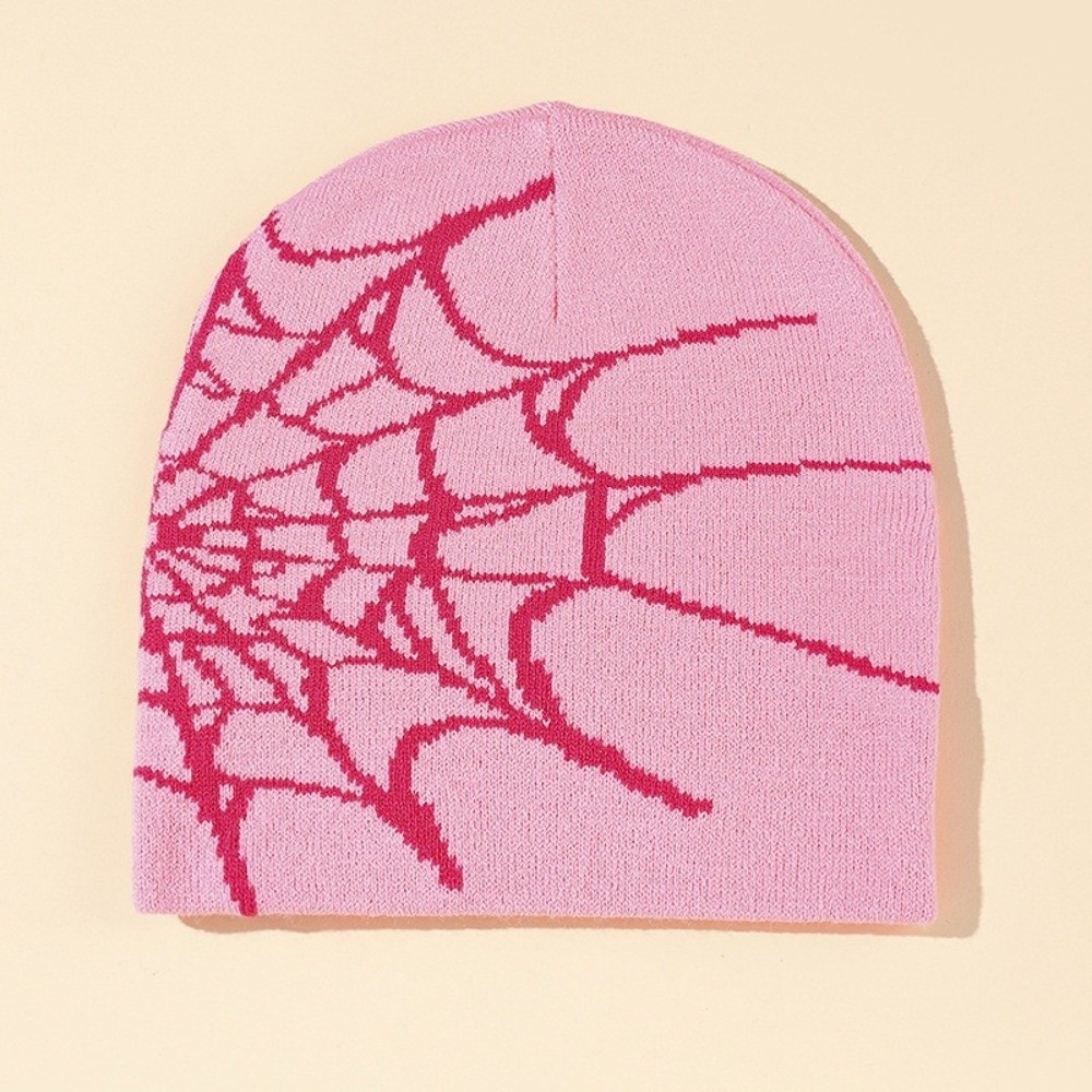 ヴィンテージ風ソフトスパイダーウェブ柄ビーニーキャップ スト - Beanie Cuffed Knit のレビューと価格