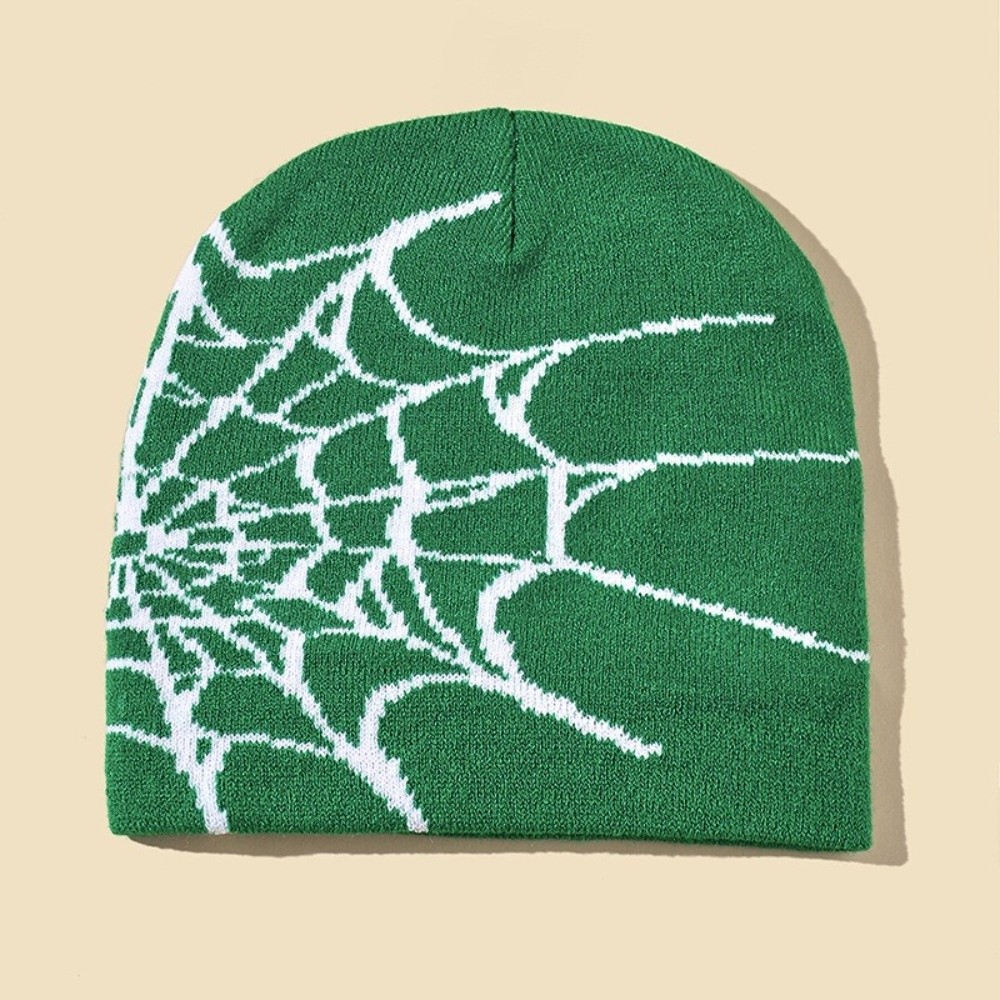 ヴィンテージ風ソフトスパイダーウェブ柄ビーニーキャップ スト - Beanie Cuffed Knit のレビューと価格