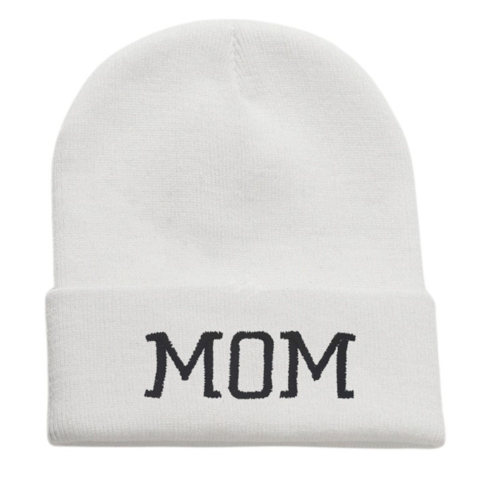ミニマルな親子お揃いママパパビーニーハット、折り返し付きスト - Beanie Cuffed Knit のレビューと価格