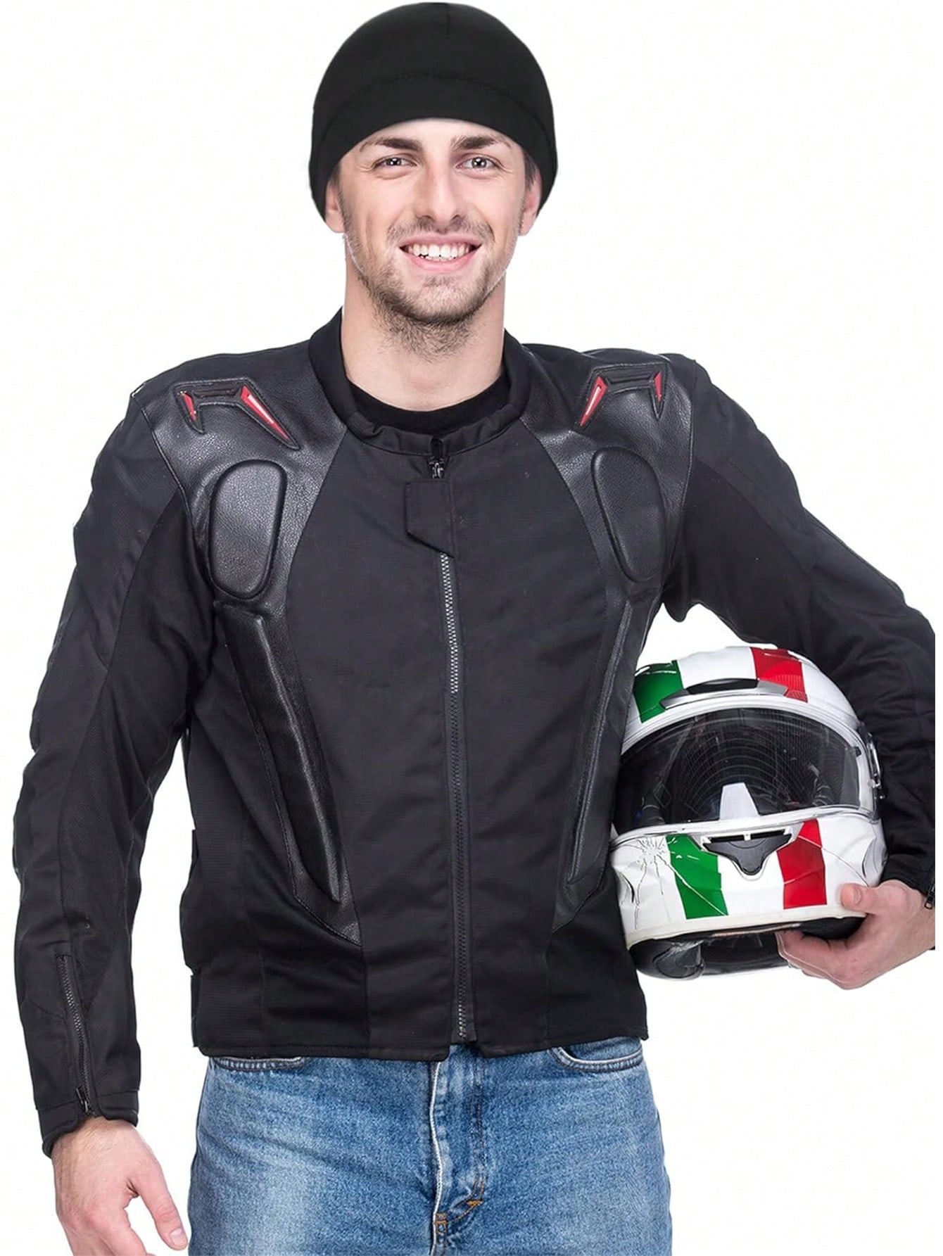 1個入りスカルキャップ ヘルメットライナー 吸汗速乾キャップ - Skull Cap Helmet Liner のレビューと価格