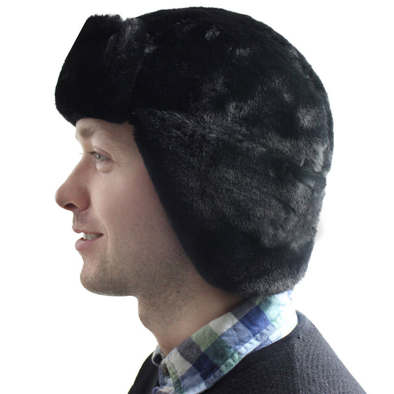 ロシア帽子ロシア帽トルーパートラッパーハット暖かい冬の帽子耳 - Trapper Hat Ear Flap のレビューと価格