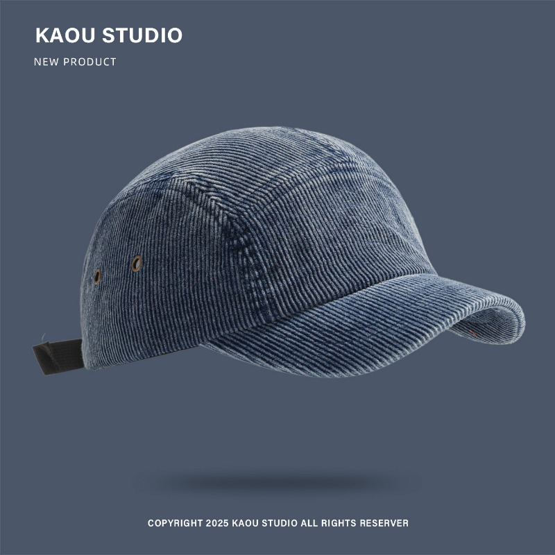ユニセックス5パネルコーデュロイキャップ、無地野球帽、和風レ - Corduroy Cap 5 Panel のレビューと価格