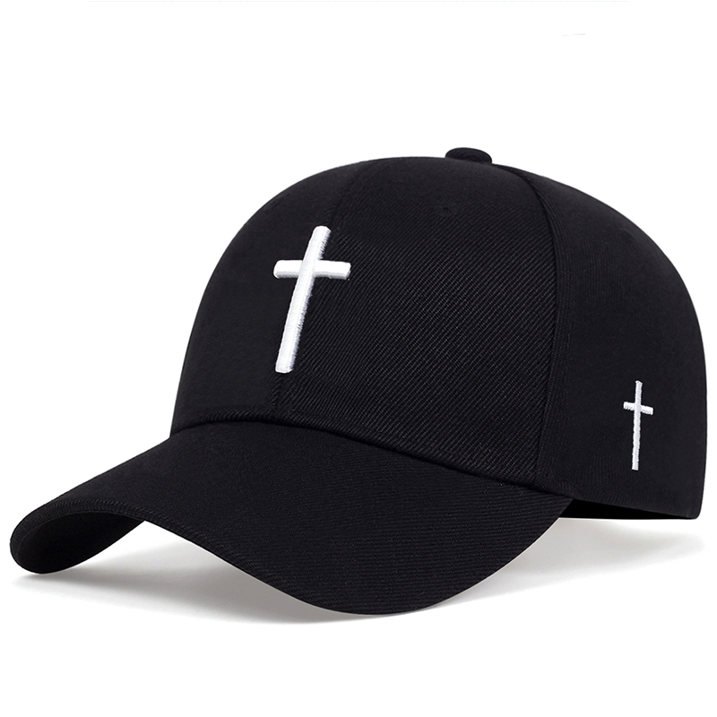 クロス刺cross付き野球帽,調節可能なゴルフハット,コット - Golf Cap Dad のレビューと価格