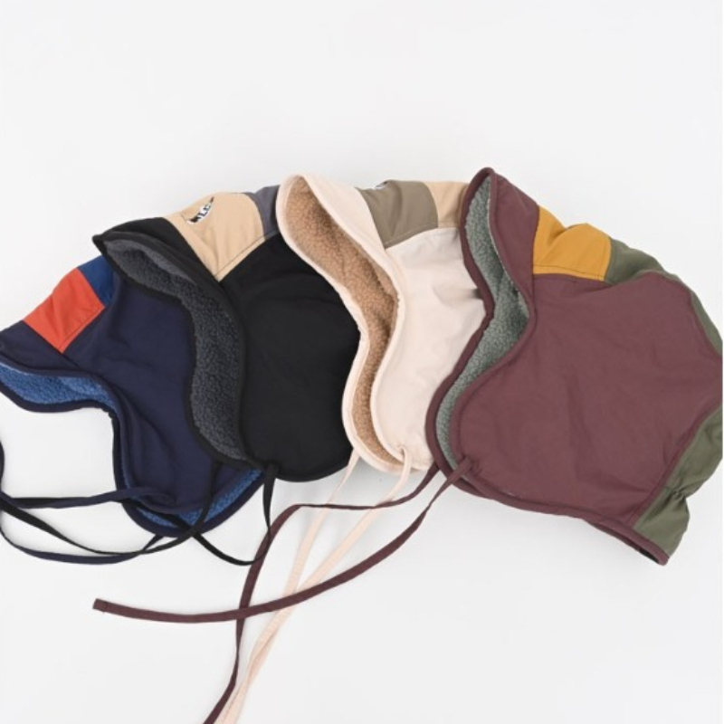 1個 レトロ パッチワーク ボンバーハット 5パネル カラー - Corduroy Cap 5 Panel のレビューと価格