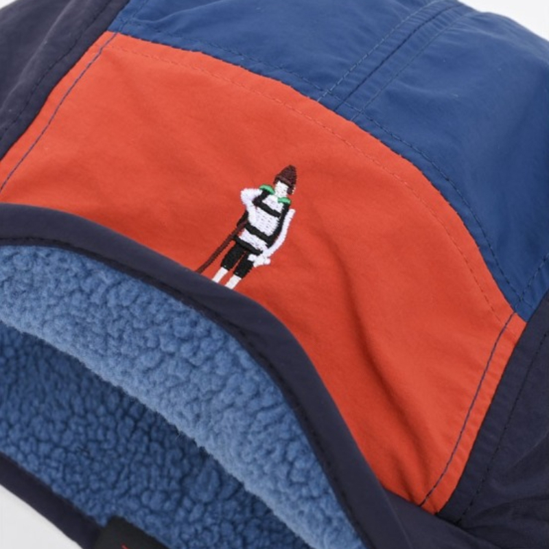 1個 レトロ パッチワーク ボンバーハット 5パネル カラー - Corduroy Cap 5 Panel のレビューと価格