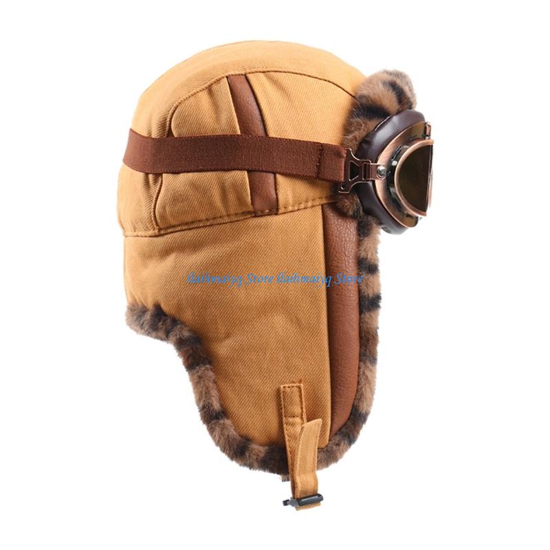 573B 防風トラッパー パイロット ハット アニマル デザ - Winter Trapper Hat のレビューと価格