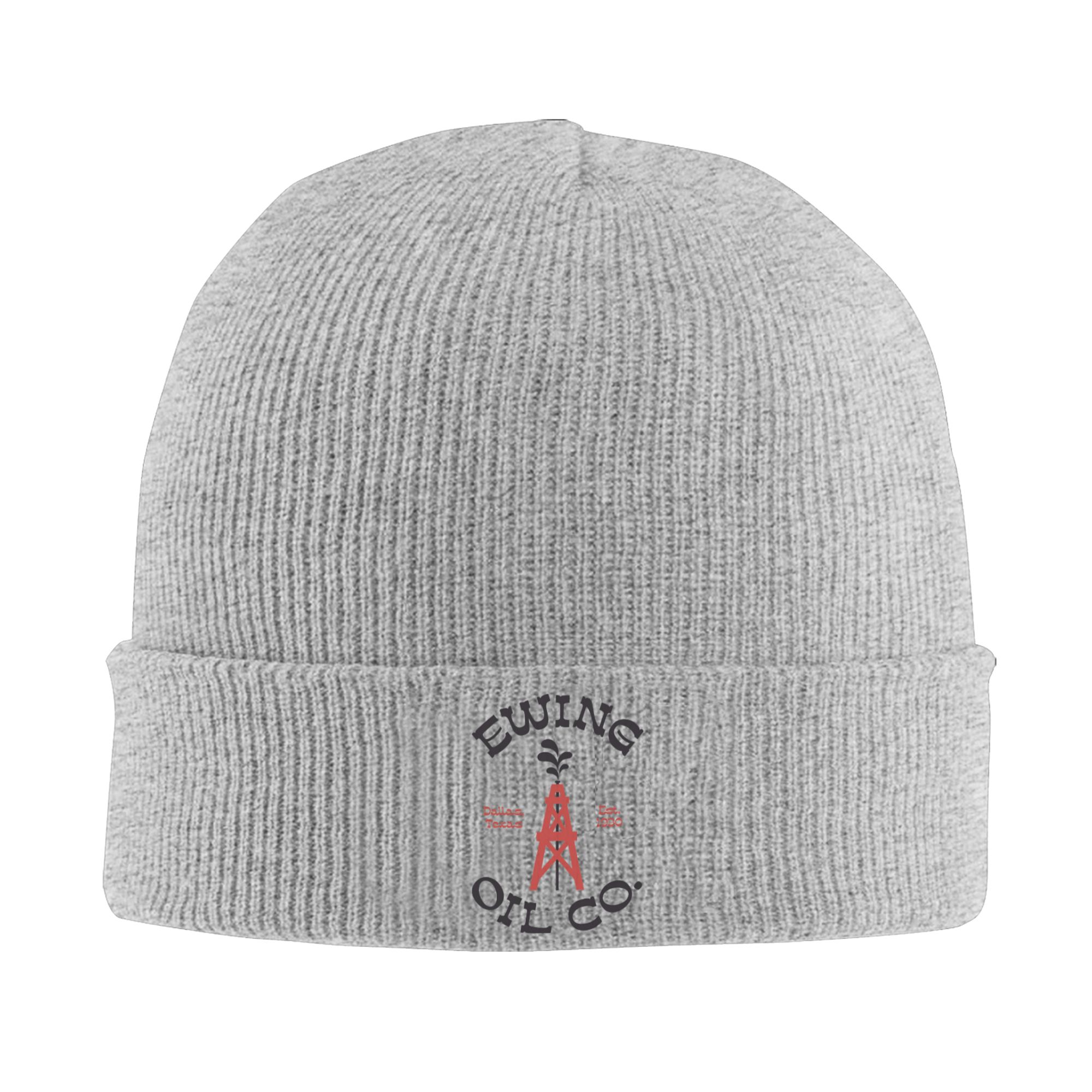 Ewing Oil Co. ダラス 70年代のテレビ番組アク - Beanie Cuffed Knit のレビューと価格