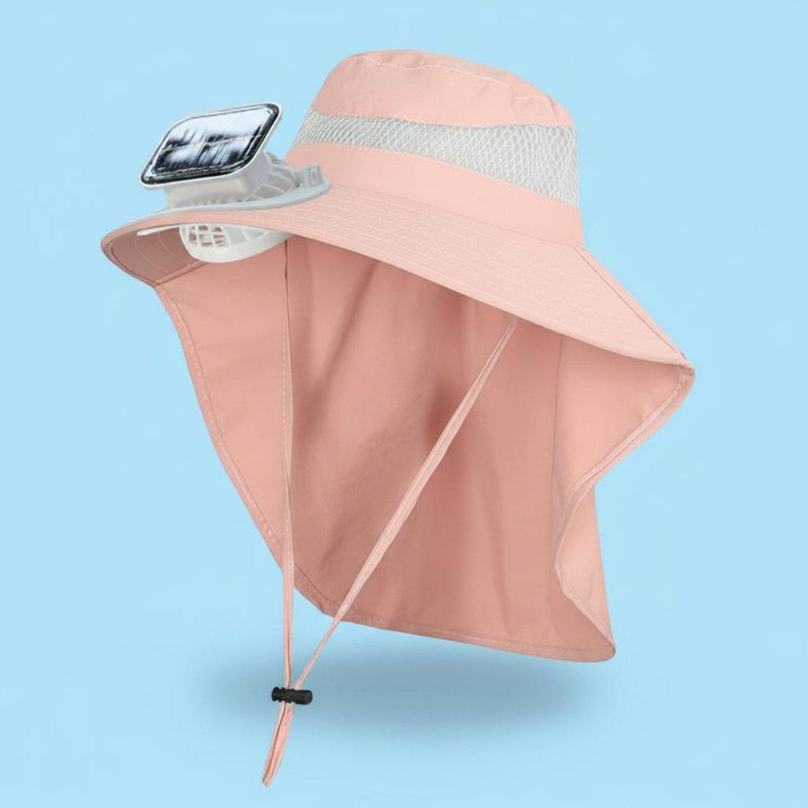 調節可能な子供用日よけ帽子ソーラーファン冷却バイザーキャップ - Visor Sun Hat のレビューと価格