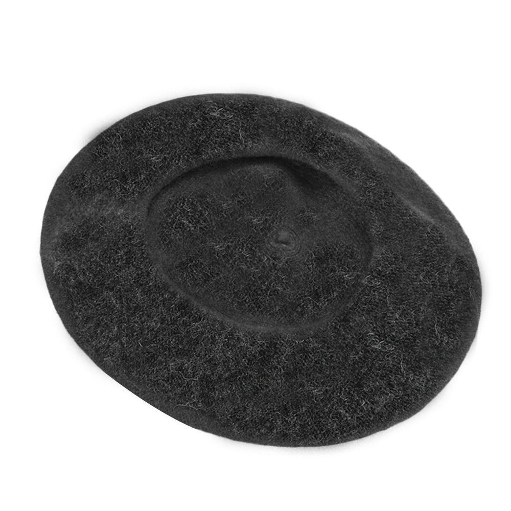 ファッション暖かい冬用ウールベレー帽、無地レトロフレンチアー - Beret French Wool のレビューと価格