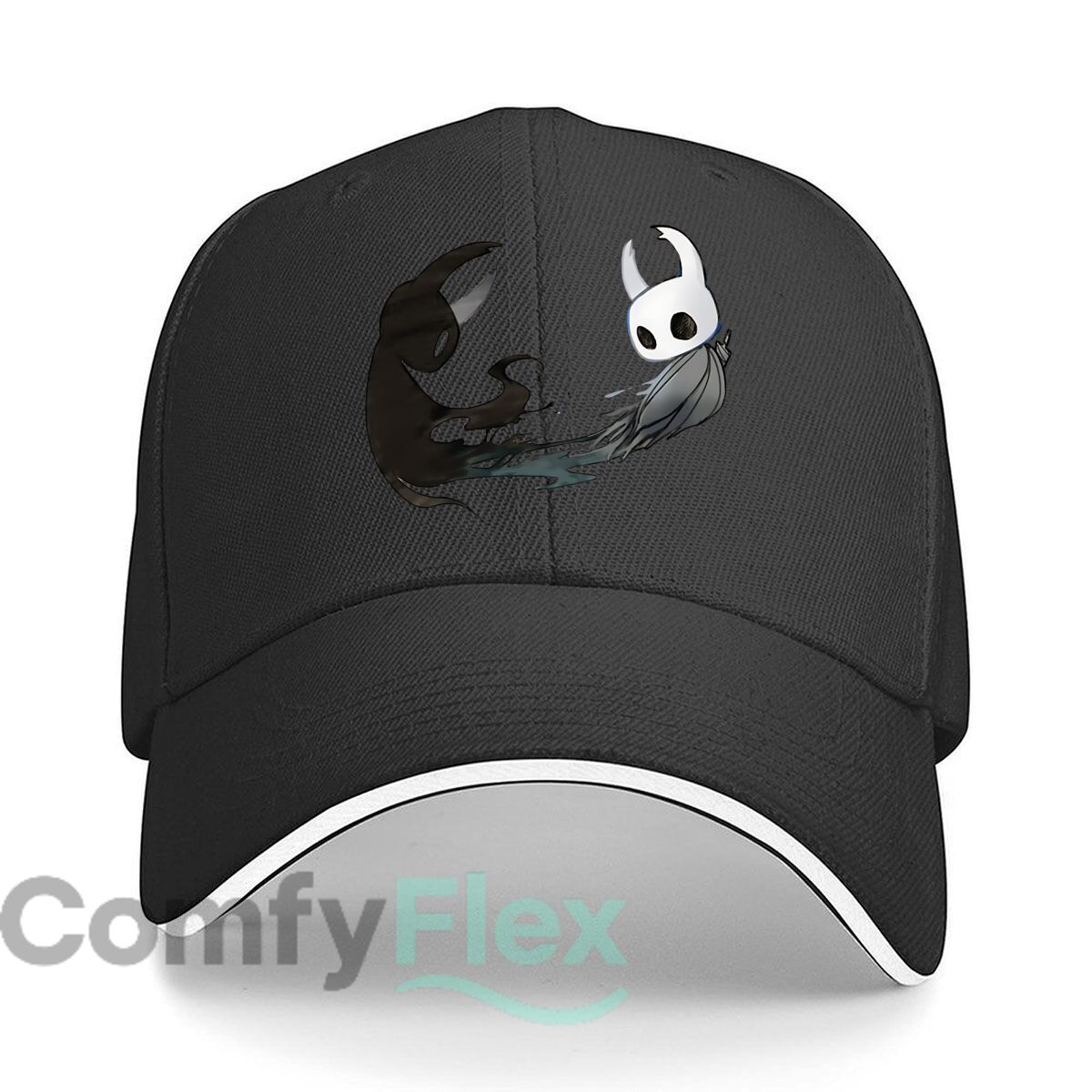 ホロウナイト＆ヴォイドエンティティイラスト ヒップホップハッ - Baseball Cap Structured のレビューと価格
