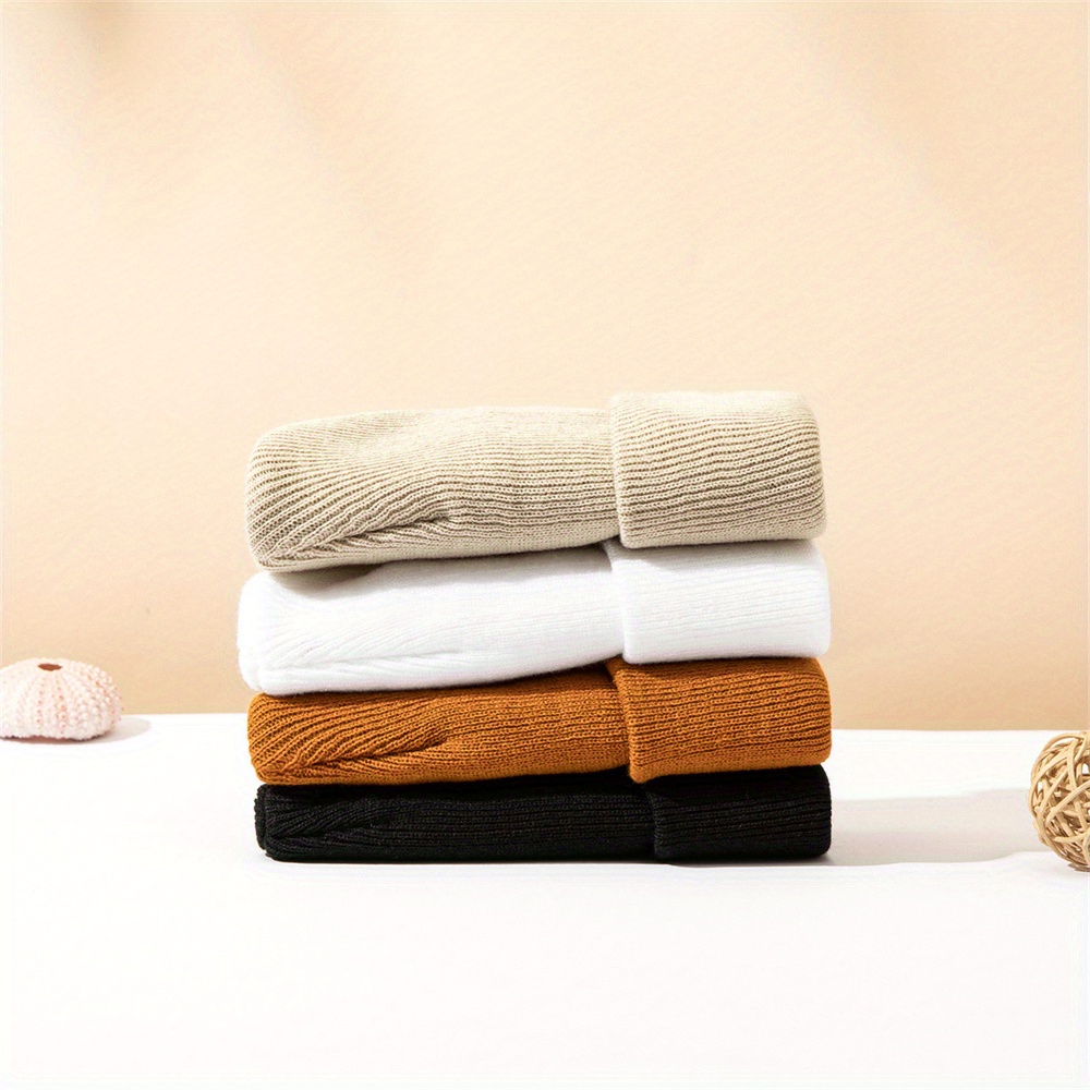 4 個ベビー帽子ニットカフビーニー男の子と女の子のための冬暖 - Beanie Cuffed Knit のレビューと価格