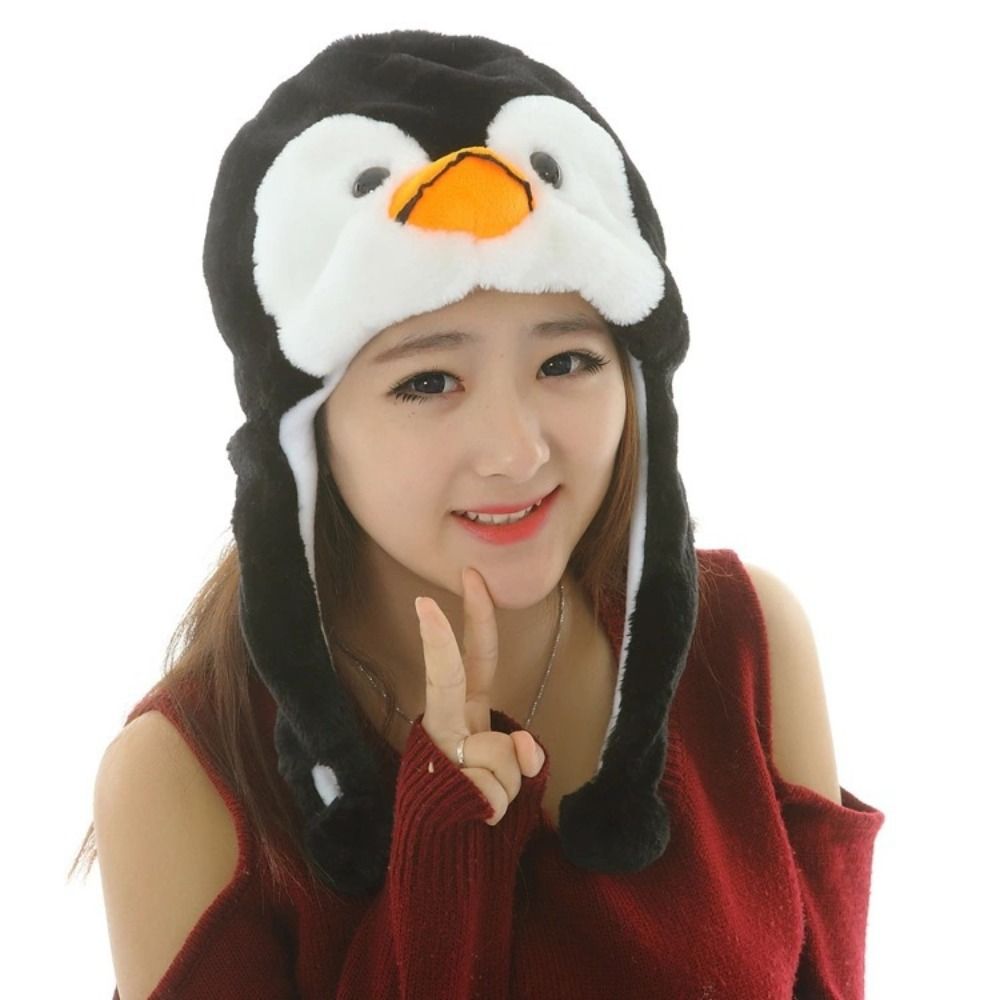 動物の絵が描かれた豪華な帽子,可動式の耳が付いたエアバッグキ - Winter Trapper Hat のレビューと価格